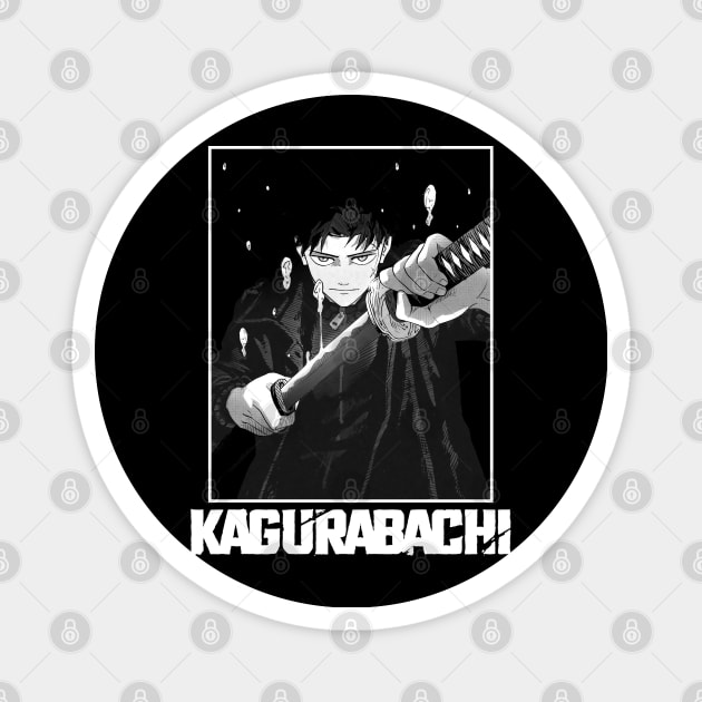 KAGURA BACHI Magnet by 1001 Artwork